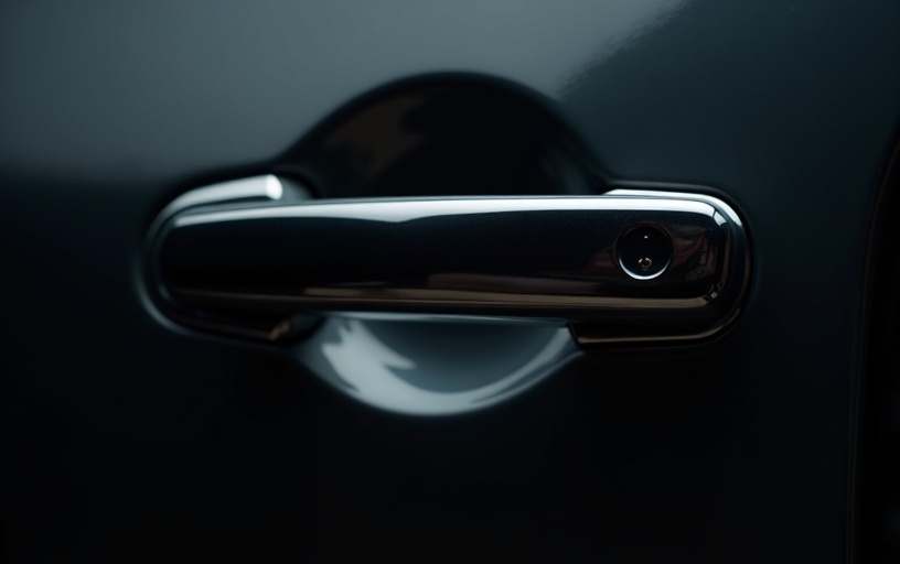 Car door lock mechanism - professional lockout service without damage